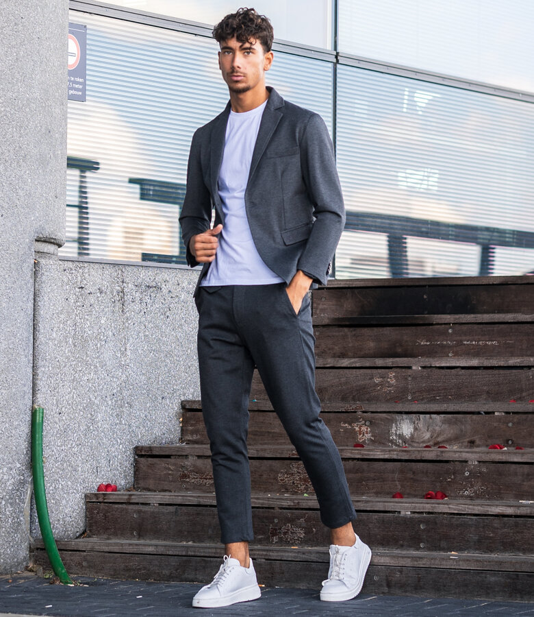 Zumo Slim Fit Blazers VALDARNO-PM Anthra