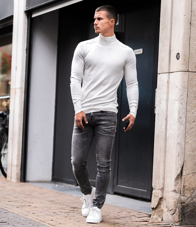 Zumo Slim Fit Pulls SPANDET-TURTLE-NECK 