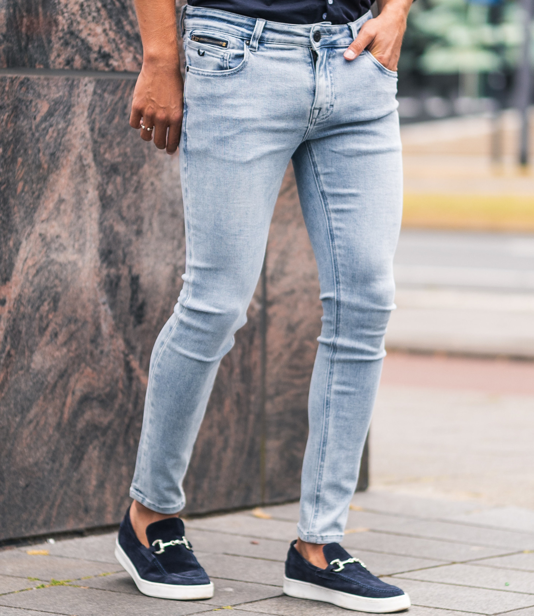 Zumo Skinny Fit Jeans RYAN-V LightBlue