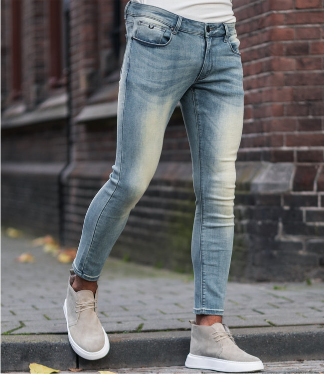 ongeluk Vermindering registreren Zumo Super Slim Fit Cropped Jeans BROOKS DirtyBlue - ZUMO