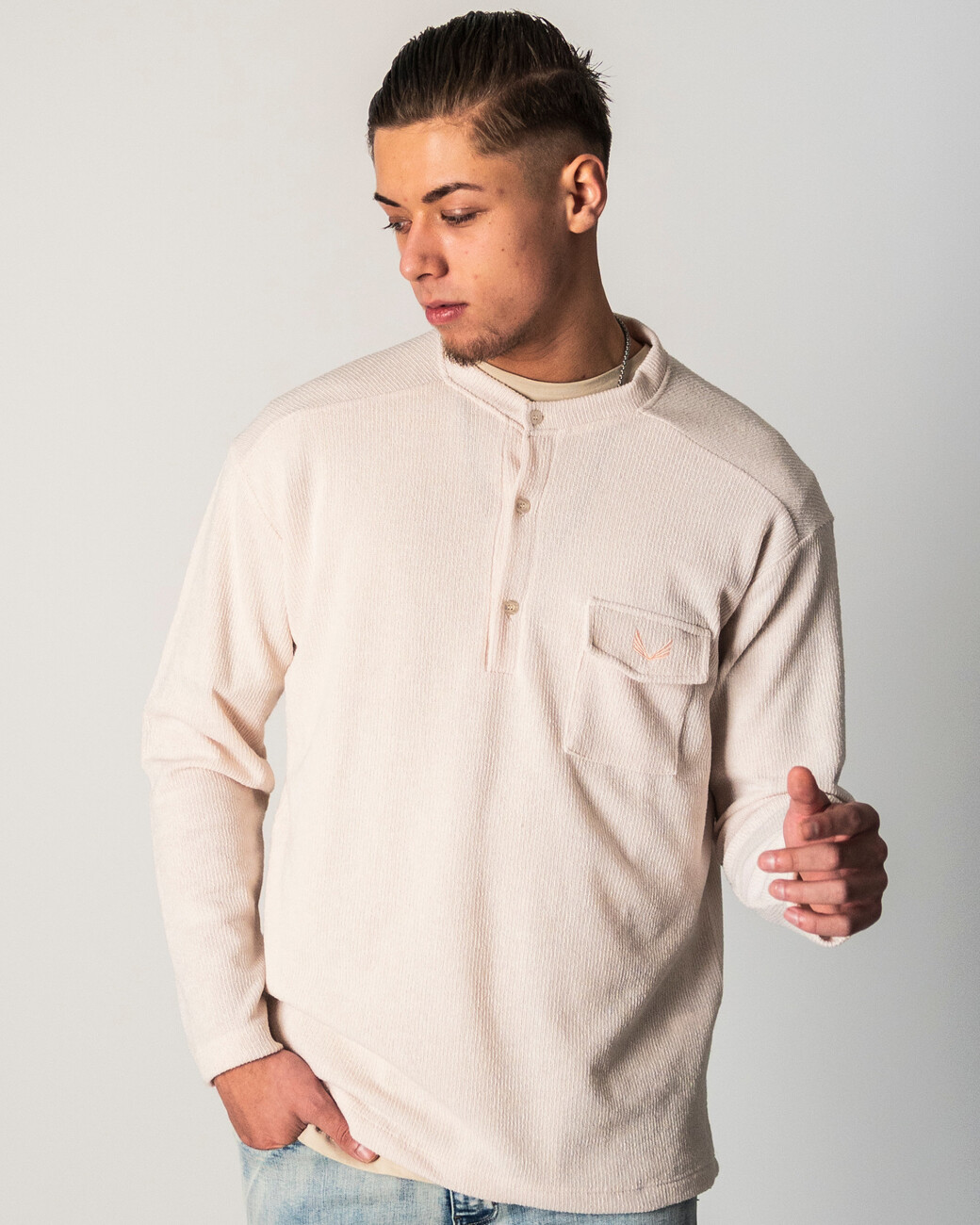 Zumo Oversized T-shirts CLEVE Cream