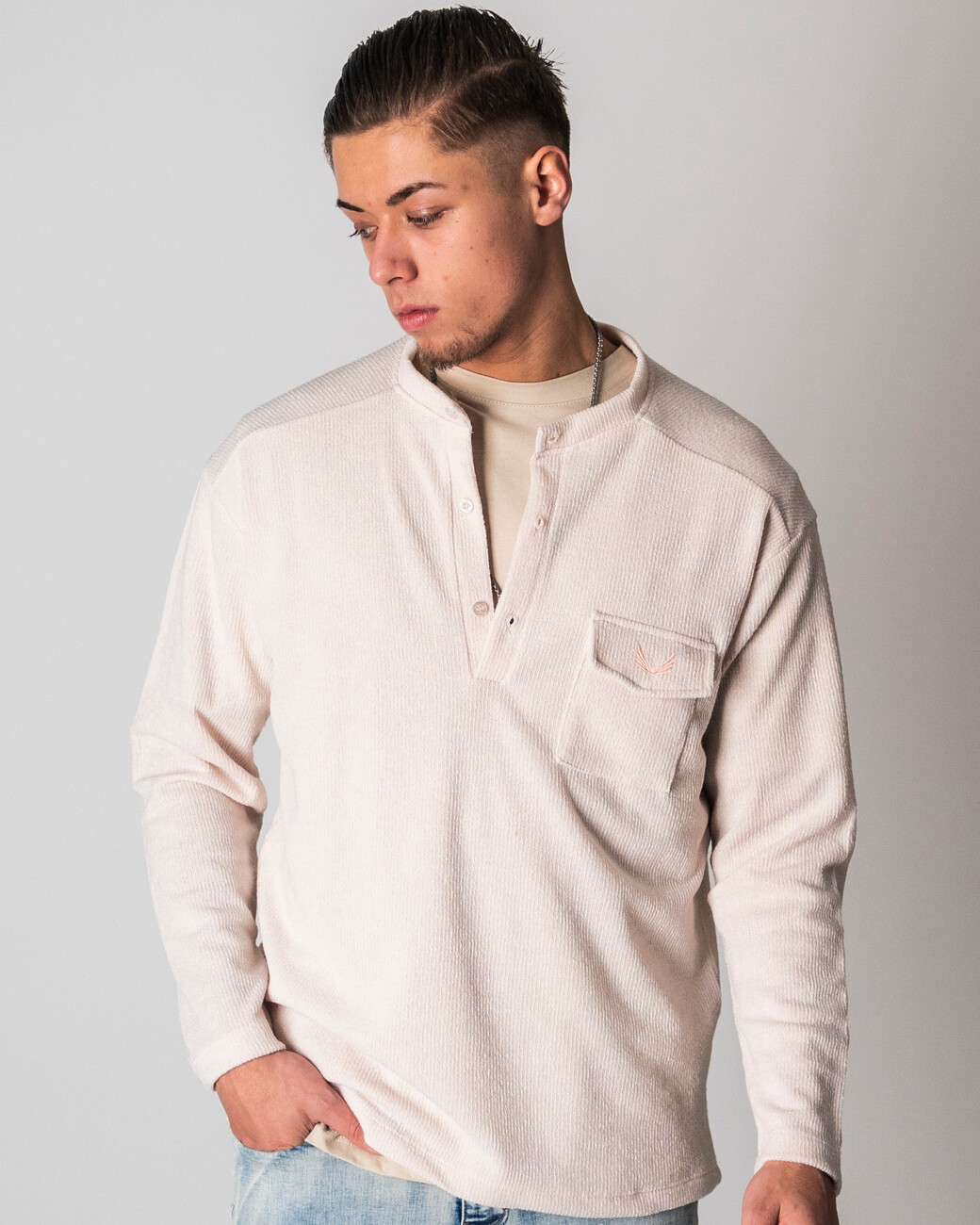 Zumo Oversized T-shirts CLEVE Cream