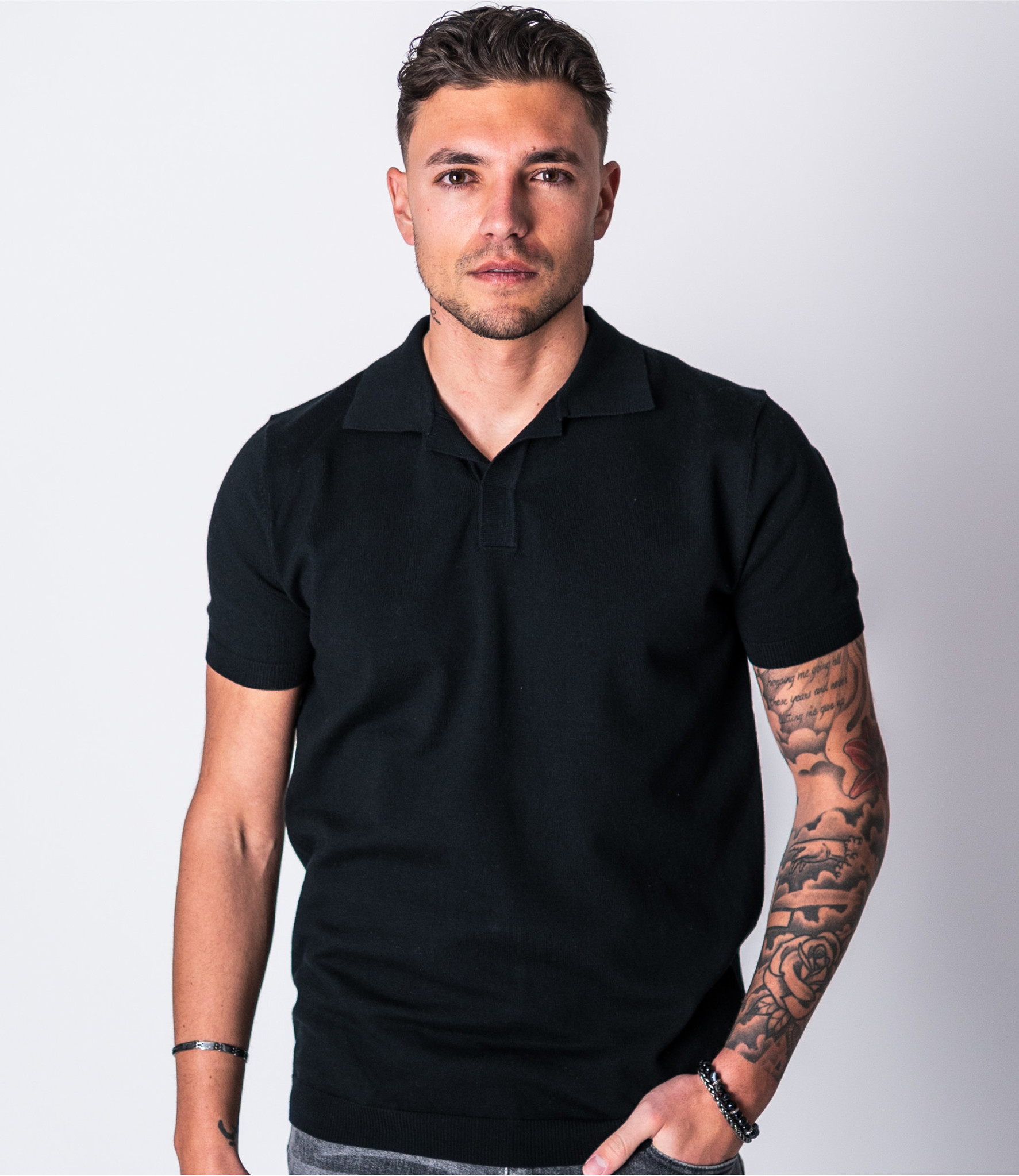 Zumo Regular Fit Pulls RICCIONE Black