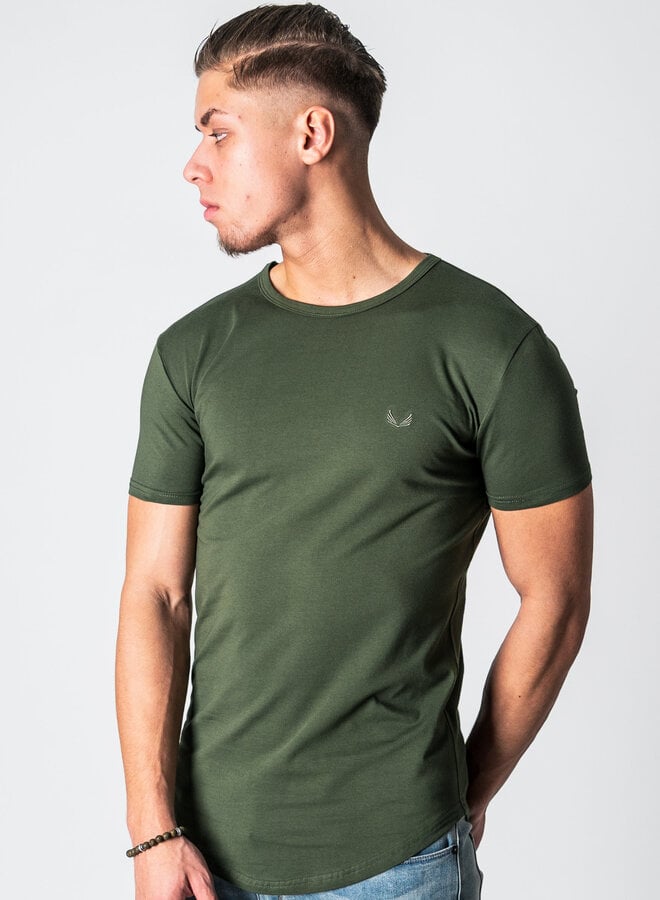 Zumo Slim Fit TShirts BUNDY Army