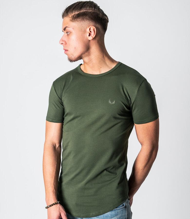 Zumo Slim Fit TShirts BUNDY Army