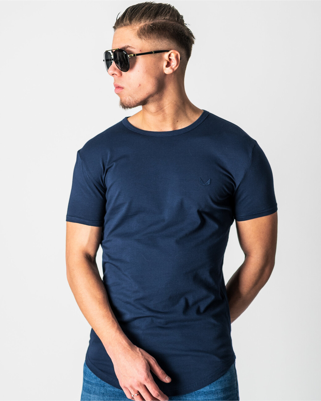 Zumo Slim Fit TShirts BUNDY-N Navy