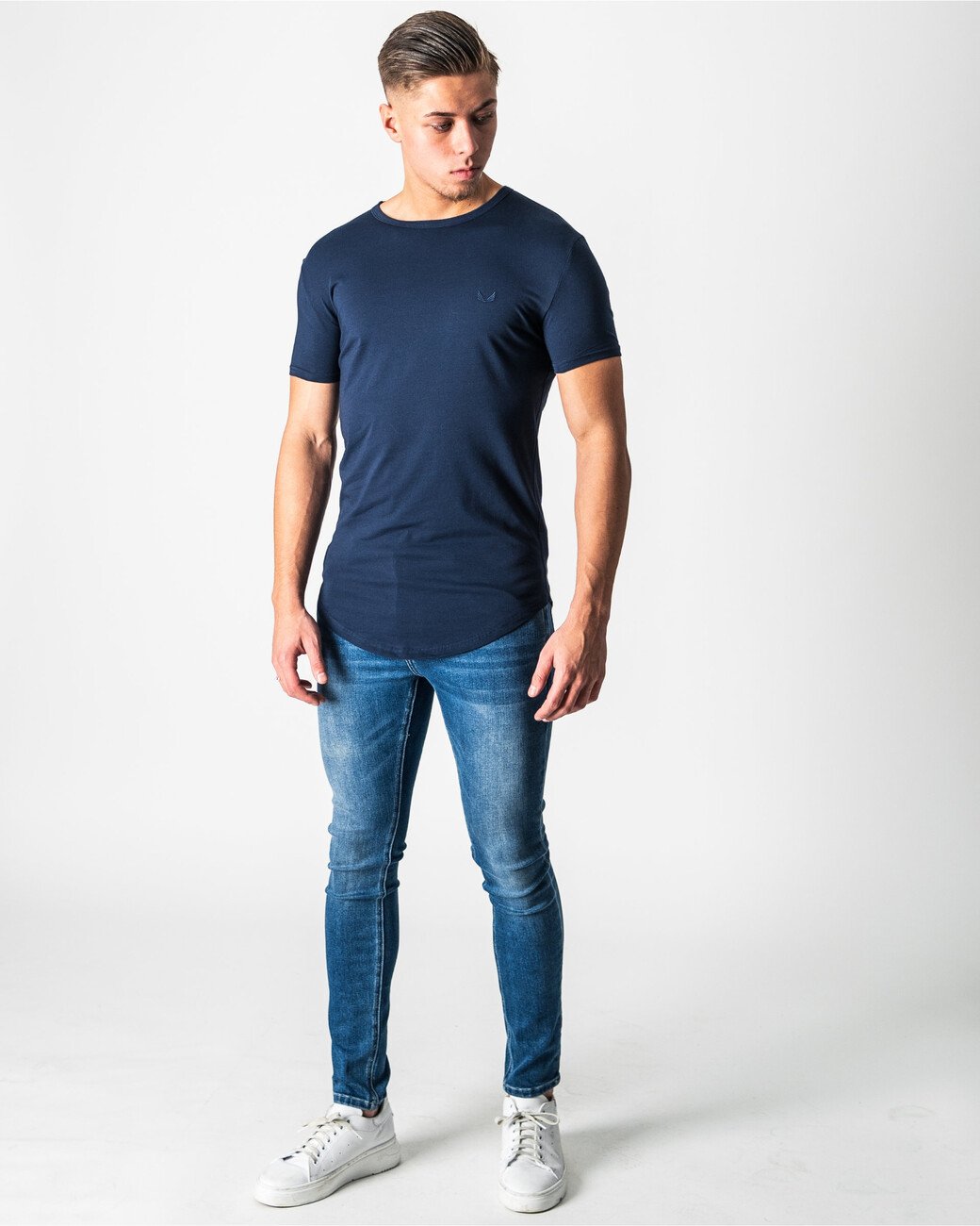 Zumo Slim Fit TShirts BUNDY-N Navy