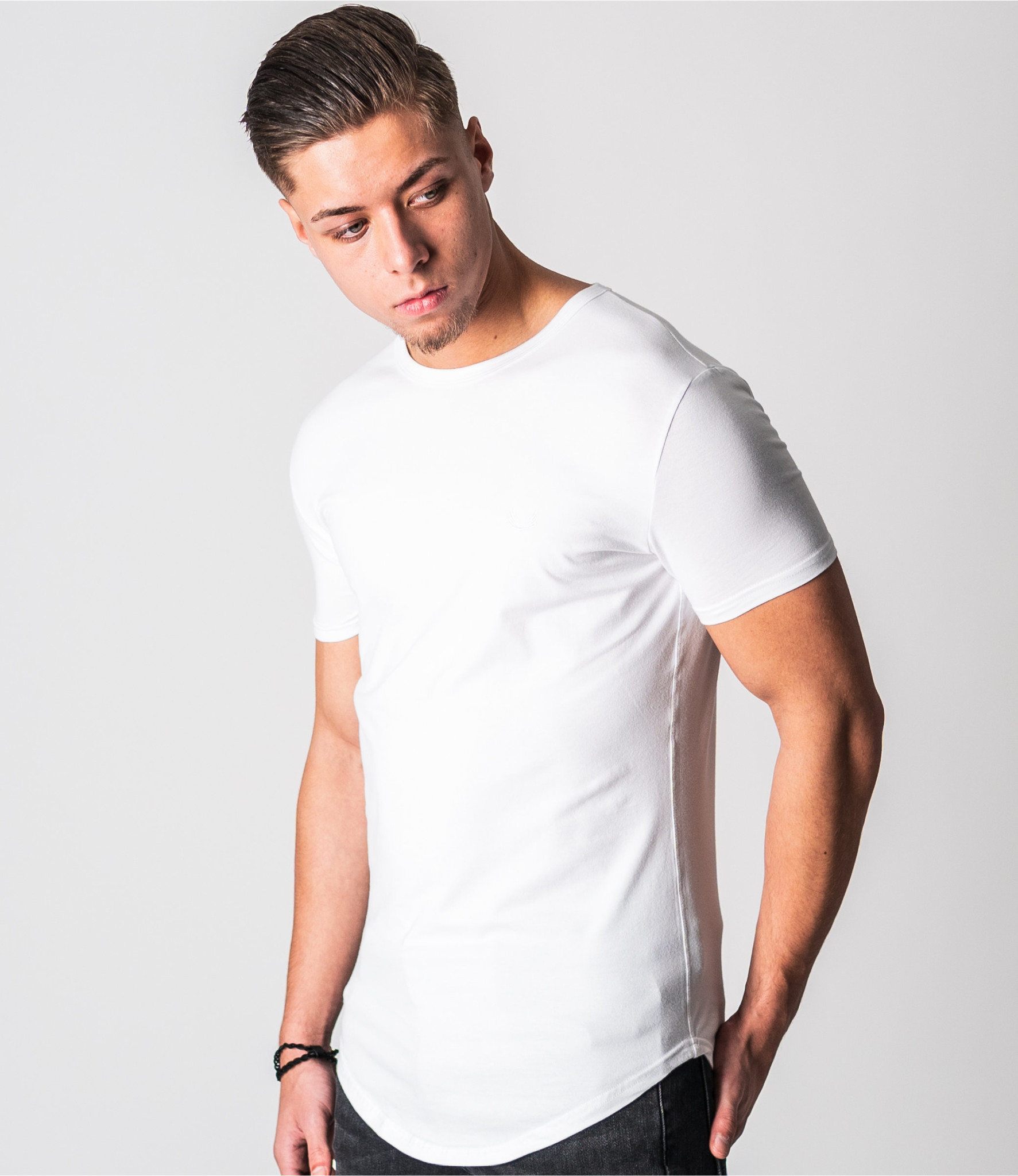 Zumo Slim Fit TShirts BUNDY White