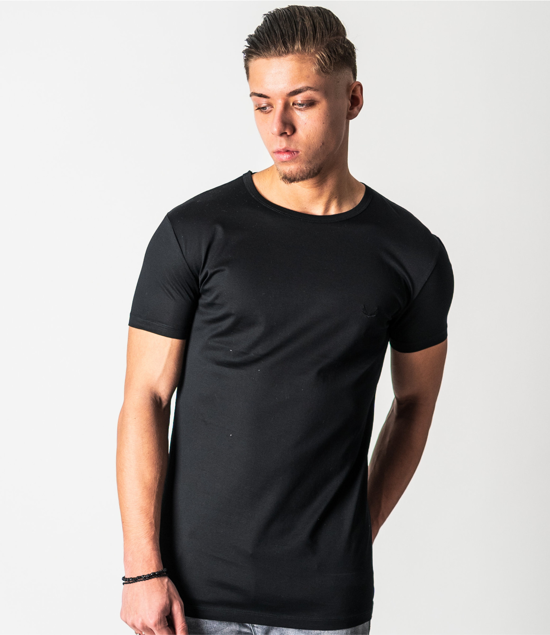 Zumo Slim Fit T-shirts HILLSBORO Black