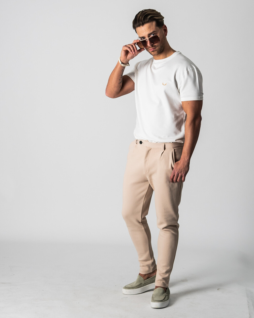 Zumo Regular Fit Sweats CASSIUS-N Cream