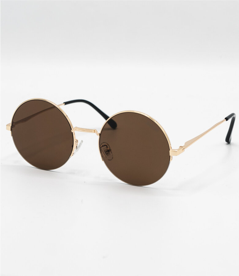 Zumo Sunglasses ELIAN-QM004 GoldBrown