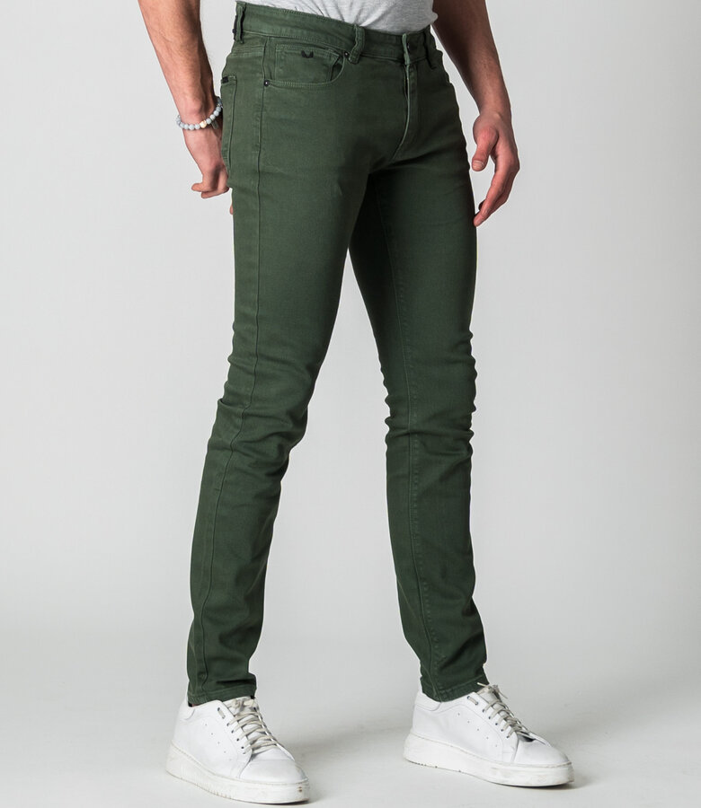 Zumo Slim Fit Jeans PETER-HD Army