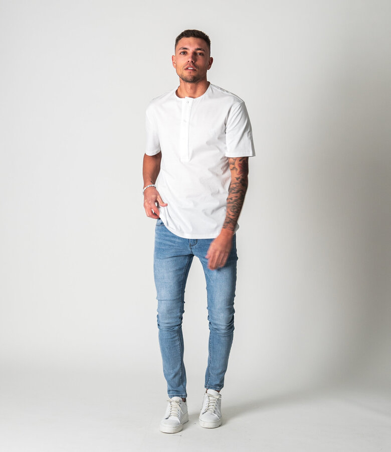 Zumo Oversized T-shirts BUXTON White