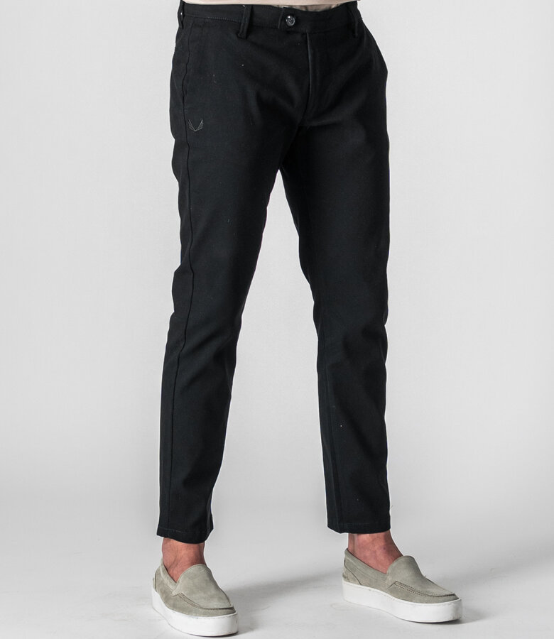 Zumo Slim Fit Pants POSITANO Black