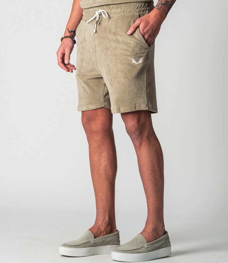 Zumo Slim Fit Shorts TOBRUQ-T Sand