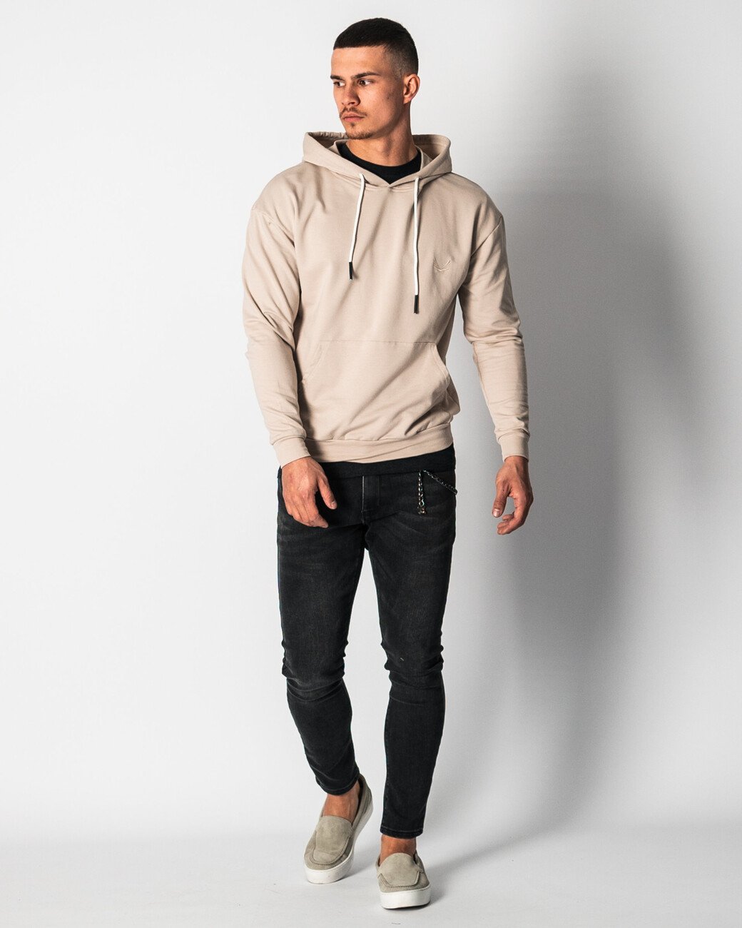 Zumo Regular Fit Sweatshirts EAGLE-N Sand