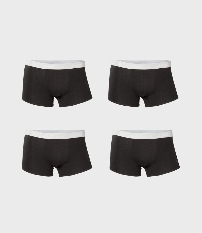 Zumo Slim Fit Underwear LEROY Black 4 Pack