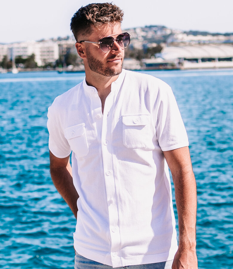 Zumo Regular Fit Polo's BLADE White