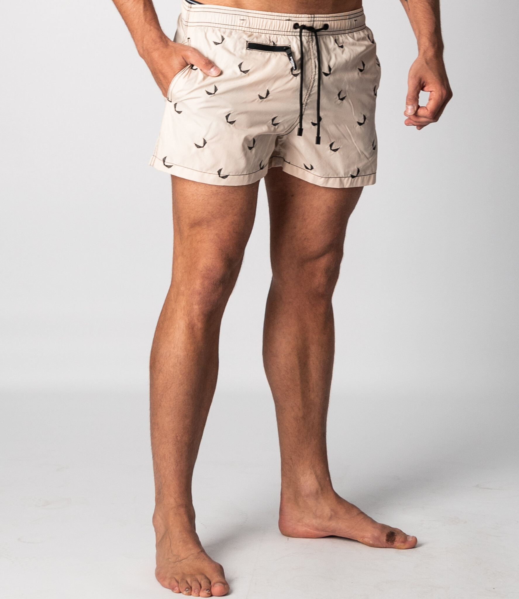 Zumo Slim Fit Swimwear CARPA-ALLOVER Sand - ZUMO