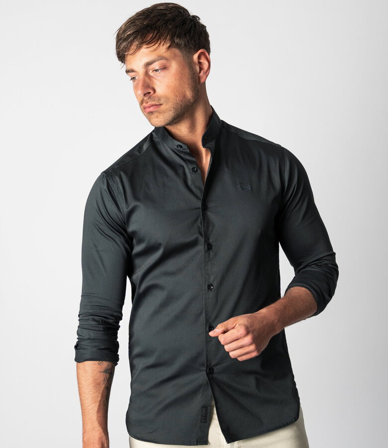 Zumo Slim Fit Shirts ELIJAH DarkGrey