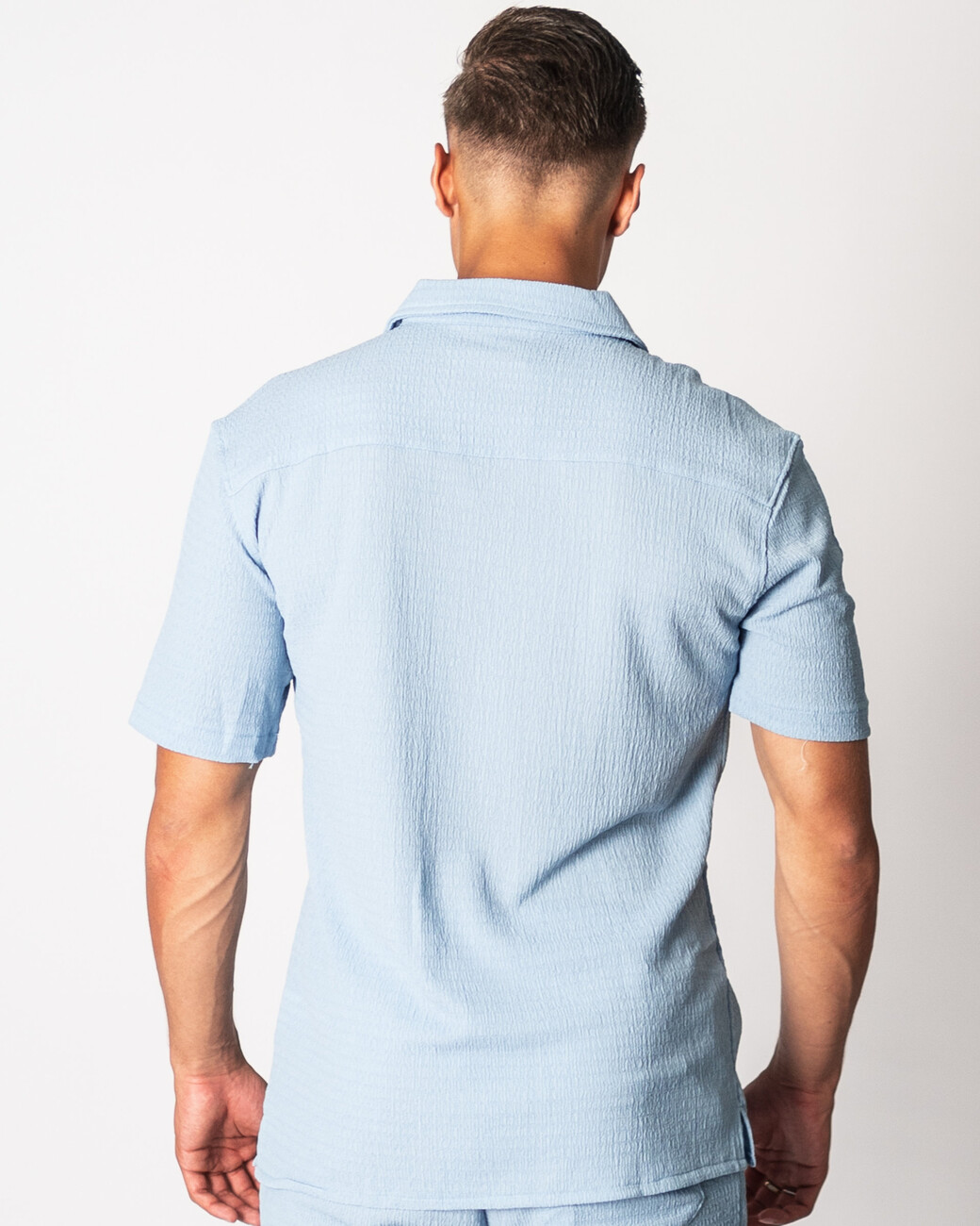 Zumo Regular Fit Shirts BEAU LightBlue