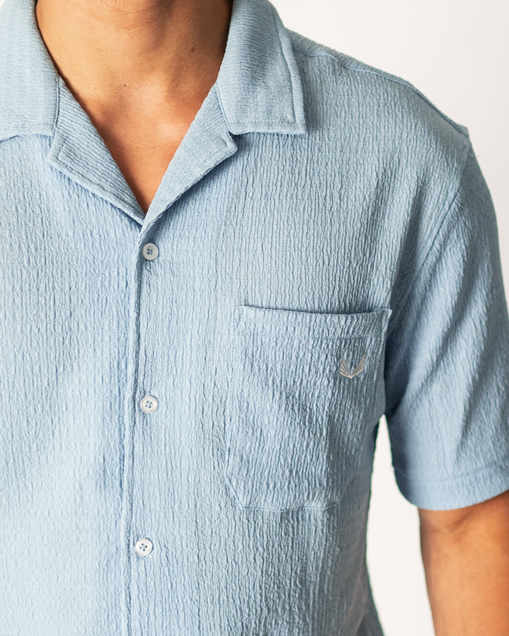 Zumo Regular Fit Shirts BEAU LightBlue