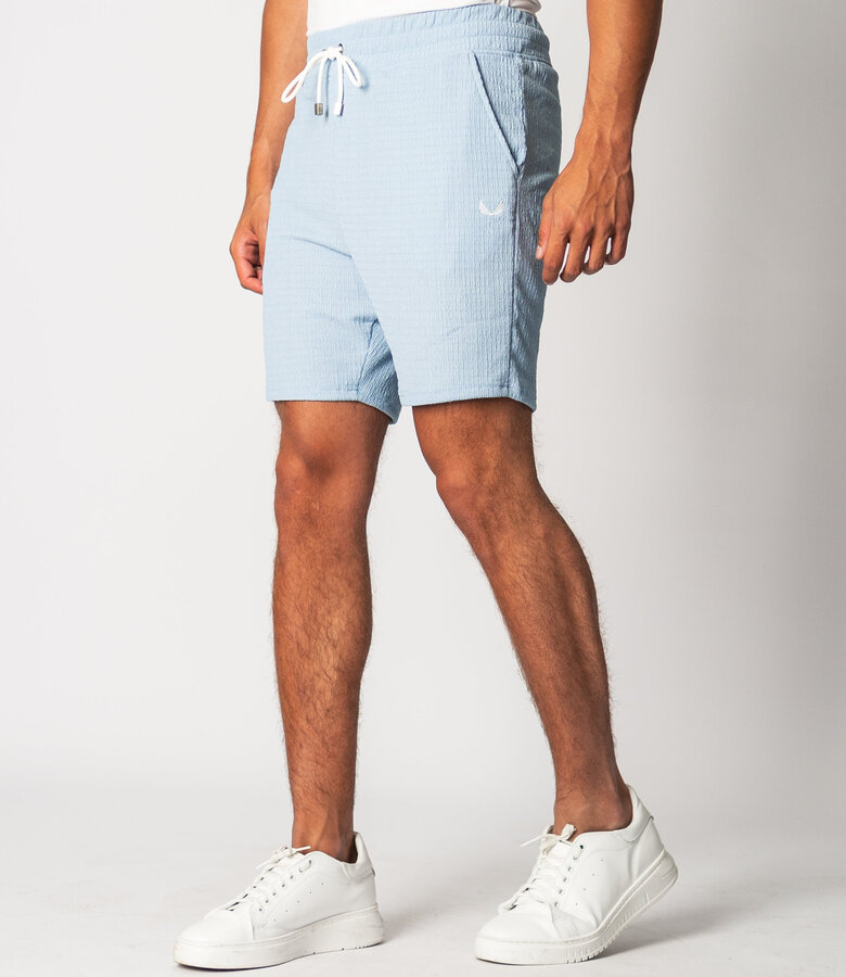 Zumo Regular Fit Shorts TOBRUQ-BARK LightBlue