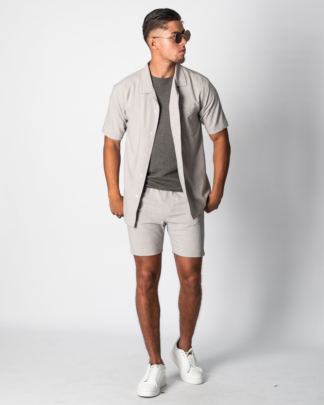 Zumo Regular Fit Shirts BEAU Sand