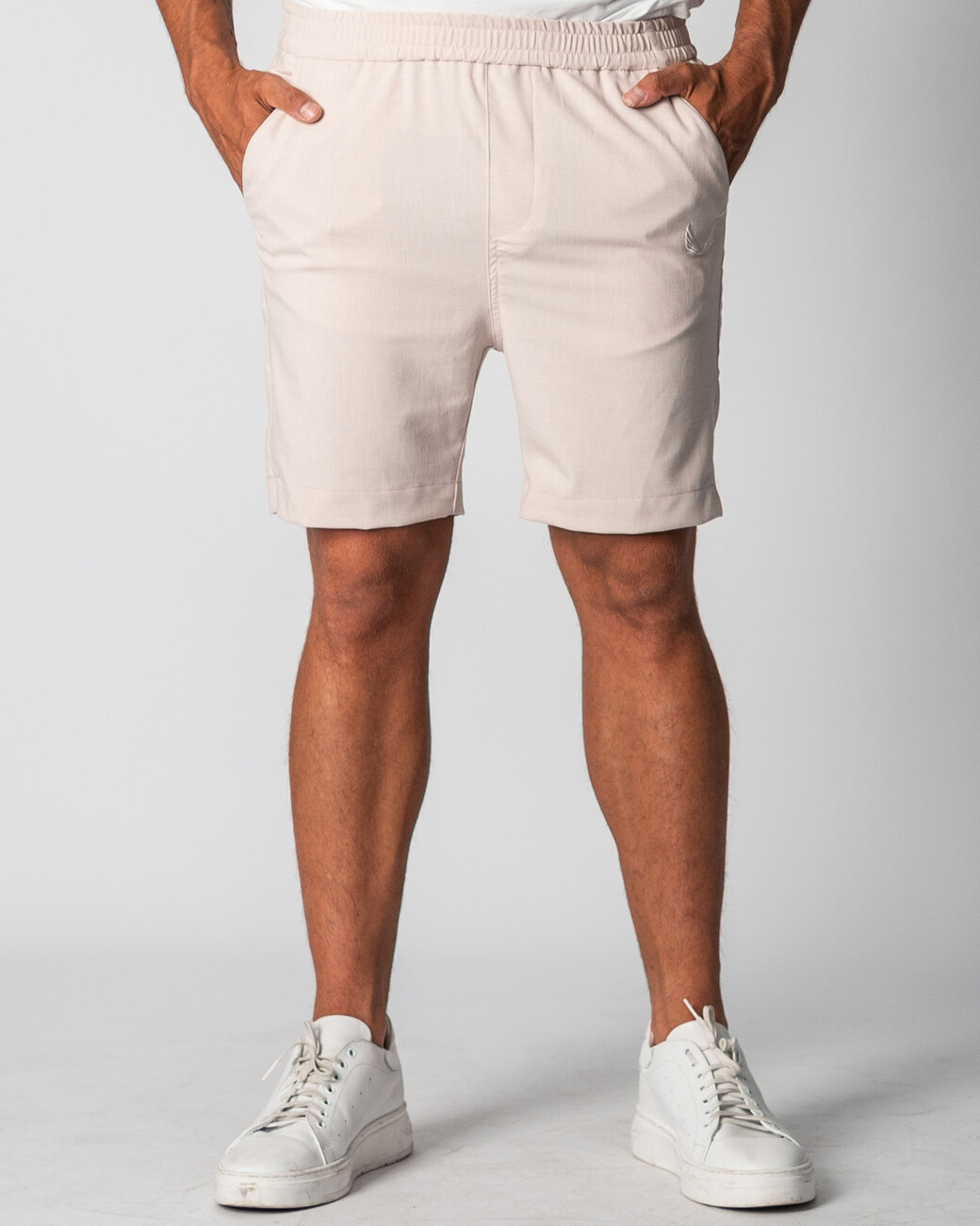 Zumo Slim Fit Shorts HAVANA Cream