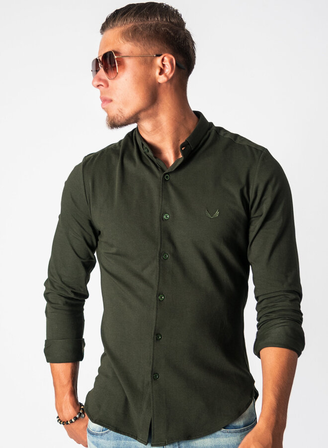 Zumo Slim Fit Shirts COSTER DarkArmy