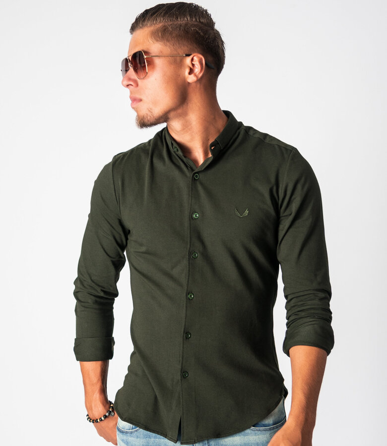 Zumo Slim Fit Shirts COSTER DarkArmy