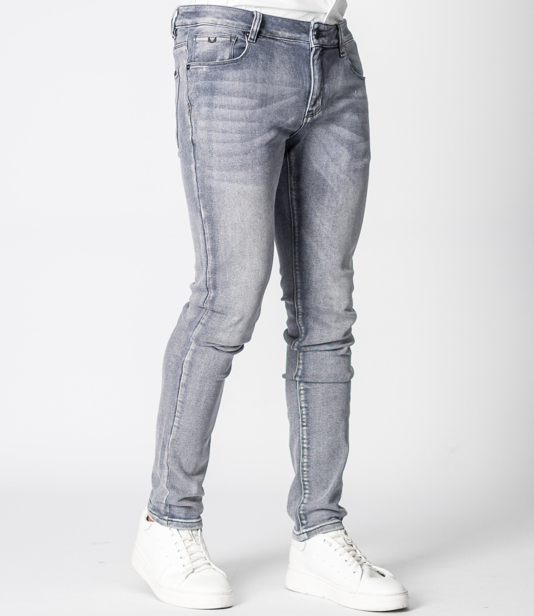 PETER  Skinny Fit Stretch Jeans Grey