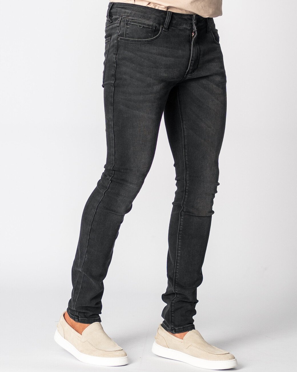 Zumo Slim Fit Jeans PETER-FANCY BlackGrey