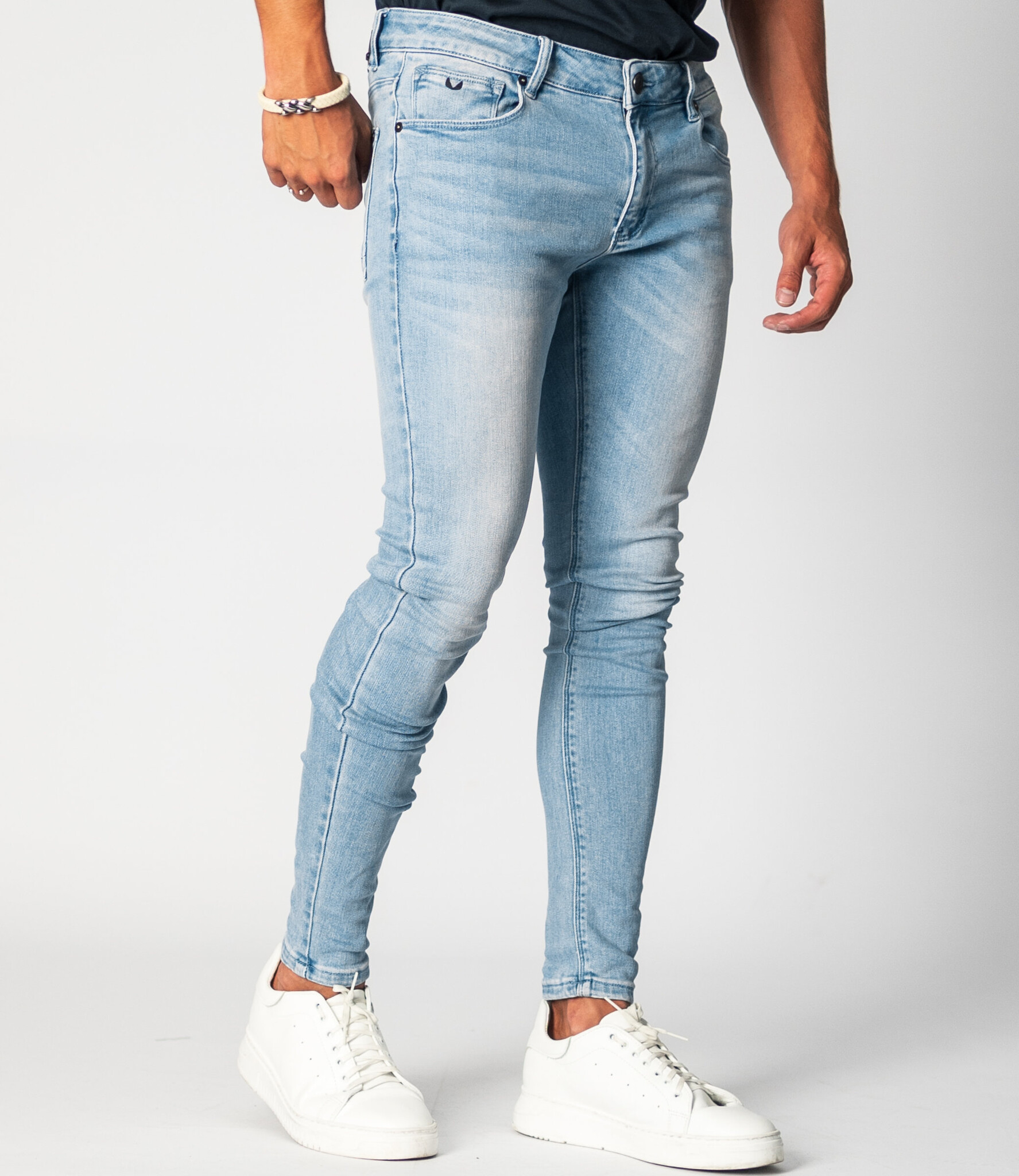 Zumo Super Skinny Fit Jeans STEVE-FANCY LightBlue