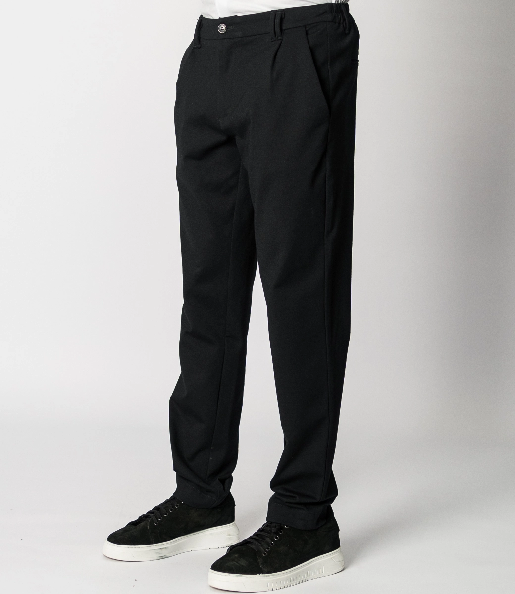 Zumo Regular Fit Pants BUONO Black