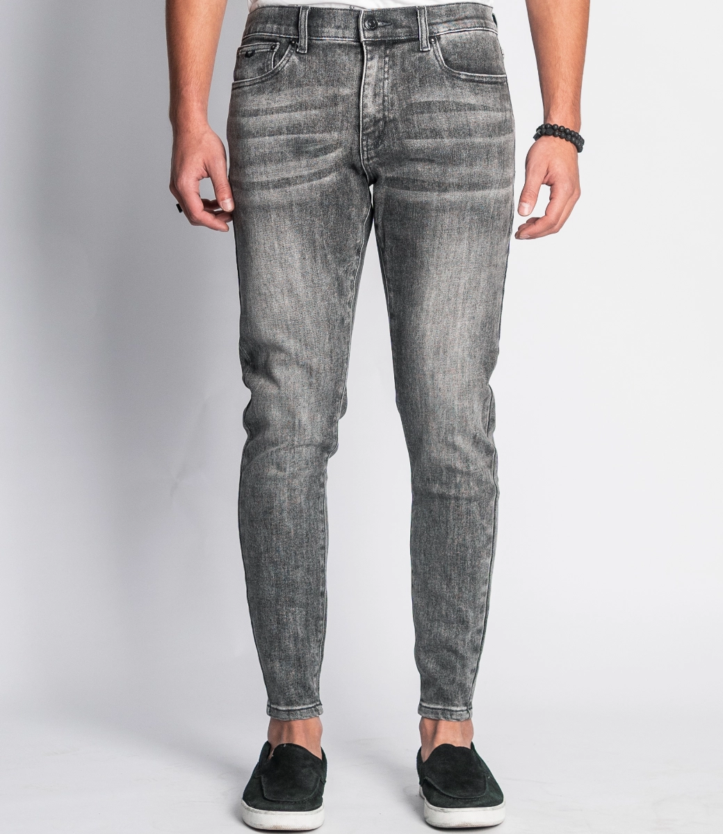 BUTCH  Slim Carrot Fit Stretch Jeans Grey