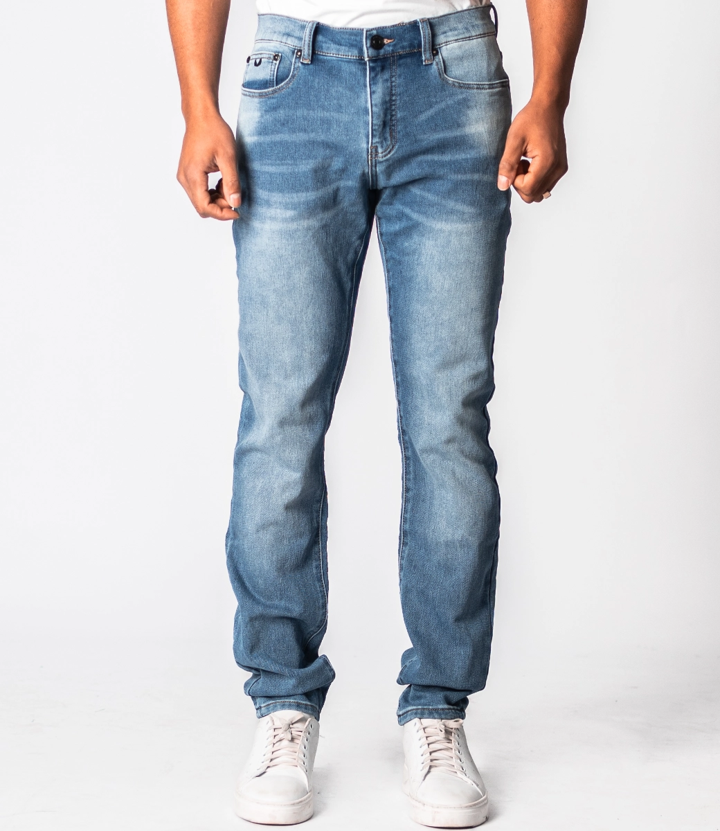 BRUCE Regular Fit Stretch Jeans MidBlue