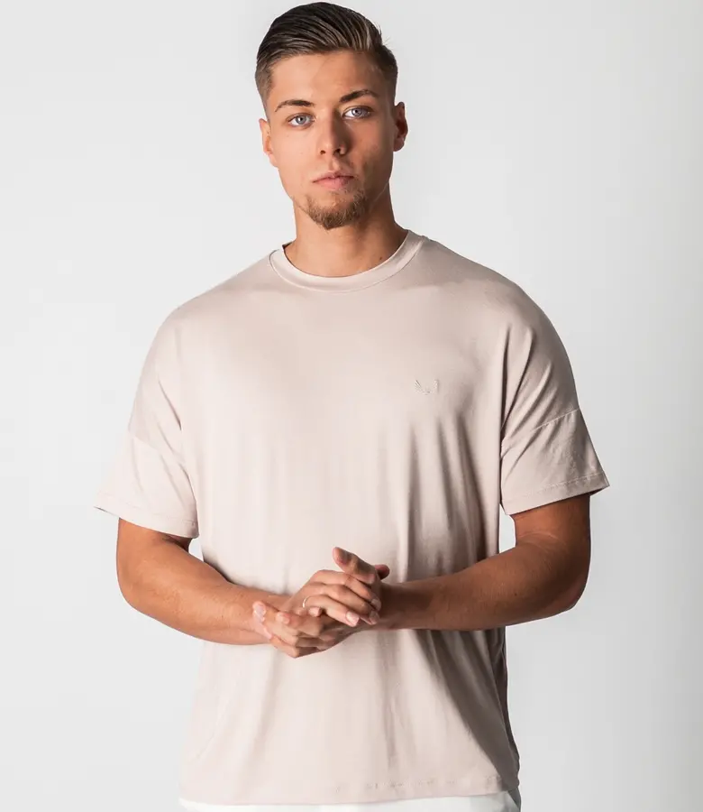 Zumo Oversized Fit T-Shirts DENIA Sand