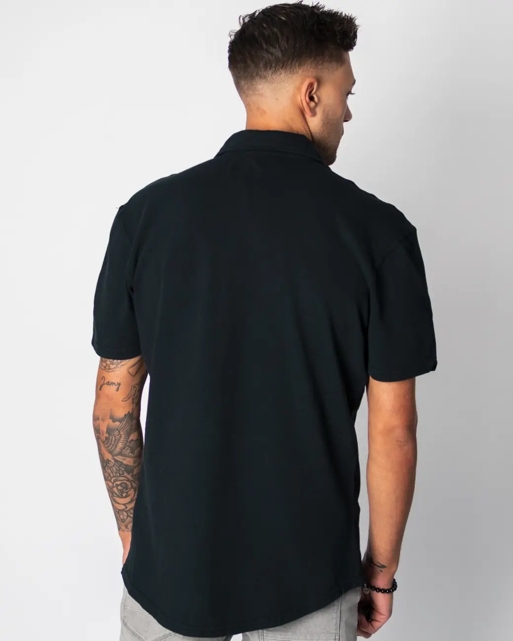 Zumo Regular Fit Polo's BRYN Black