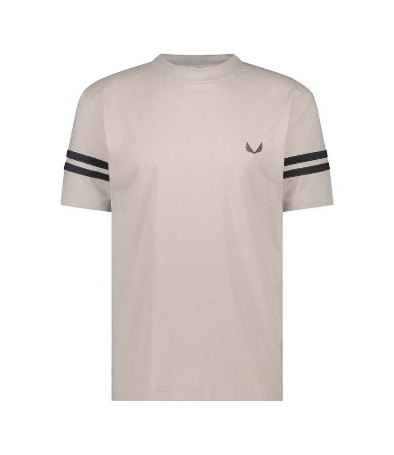 Zumo Regular Fit T-Shirts FRANKY-II Beige