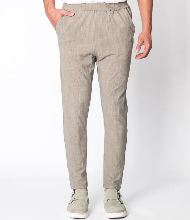 Zumo Slim Fit Pants KENDALL LightBrown