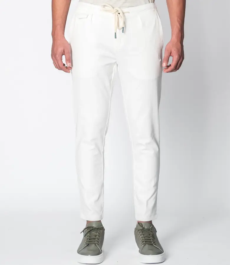 Zumo Slim Fit Pants MIAMI OffWhite