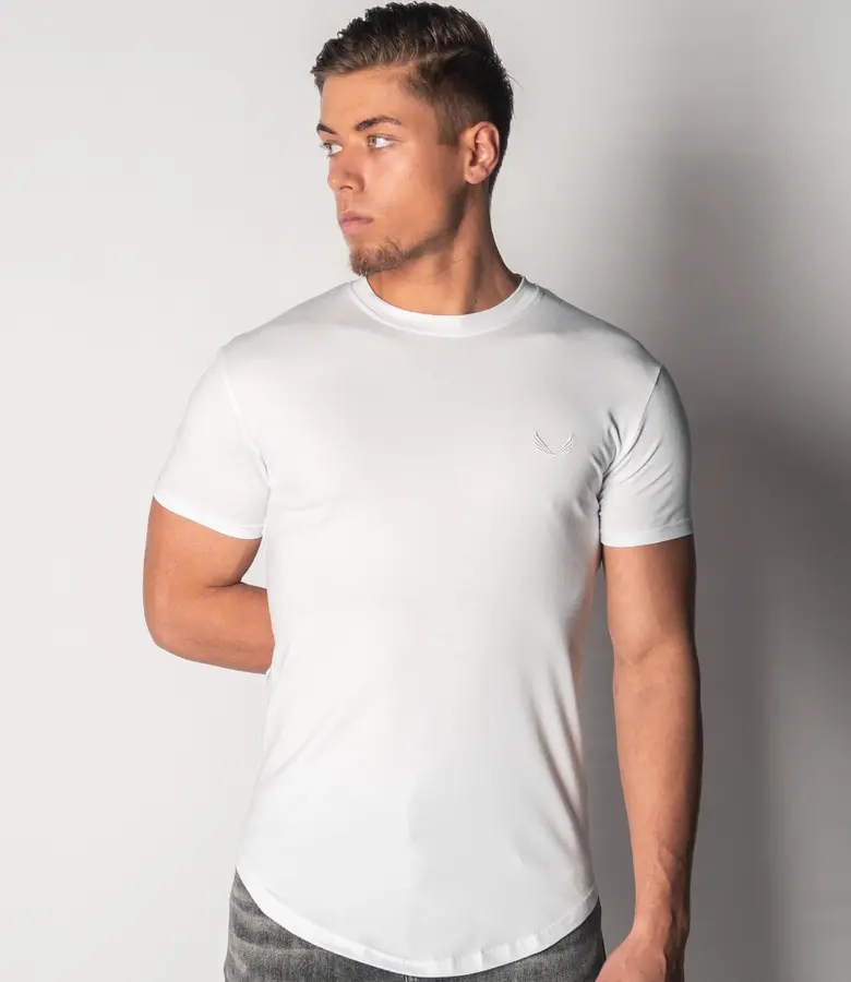 Zumo Slim Fit T-Shirts BUD-CONTRAST White