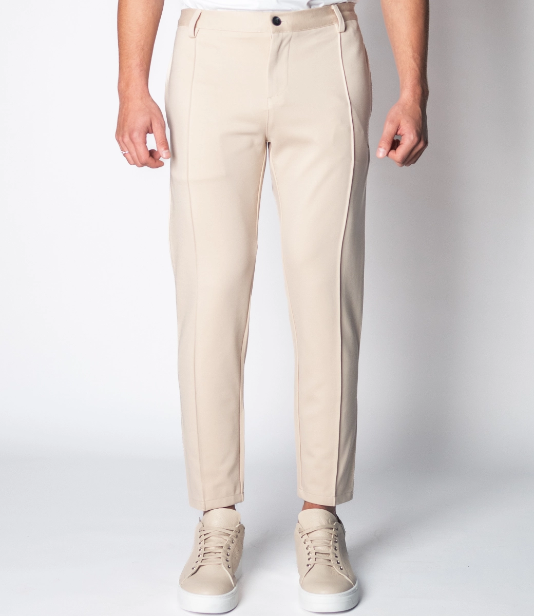 Zumo Slim Fit Pants NAPOLI Beige