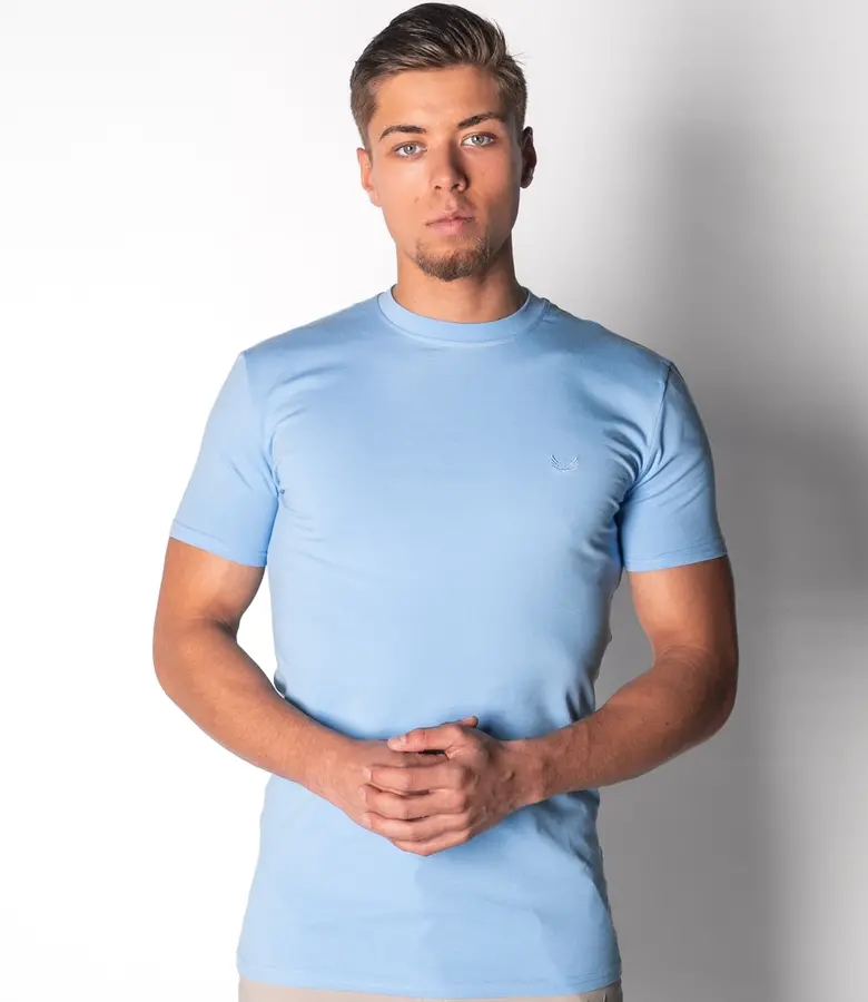 Zumo Slim Fit T-shirts STONE Sky