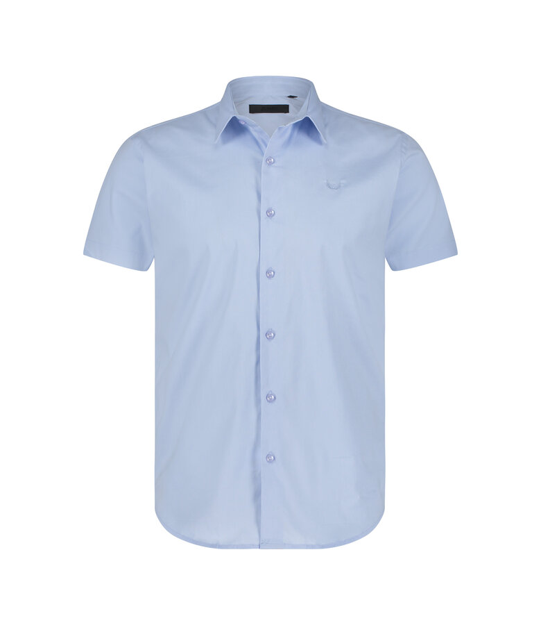 Zumo Slim Fit Shirts CHUCK-SS LightBlue