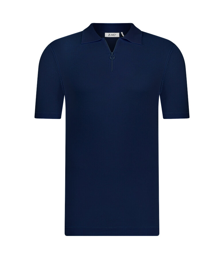 Zumo Slim Fit Pulls HENNE Navy