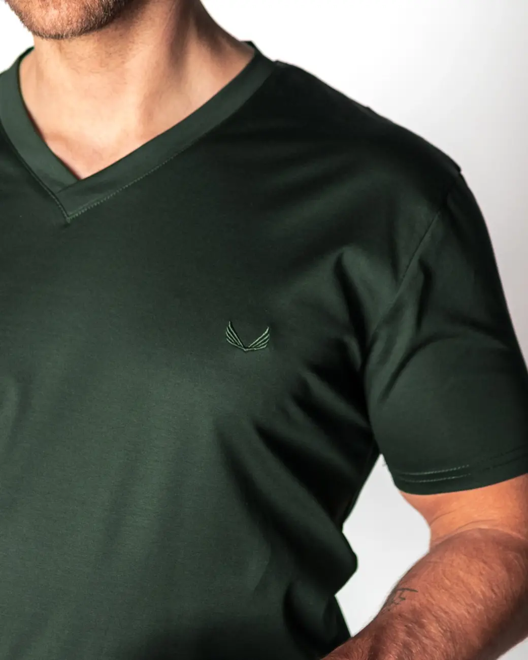 Zumo Slim Fit T-shirts MARLBELLO Army