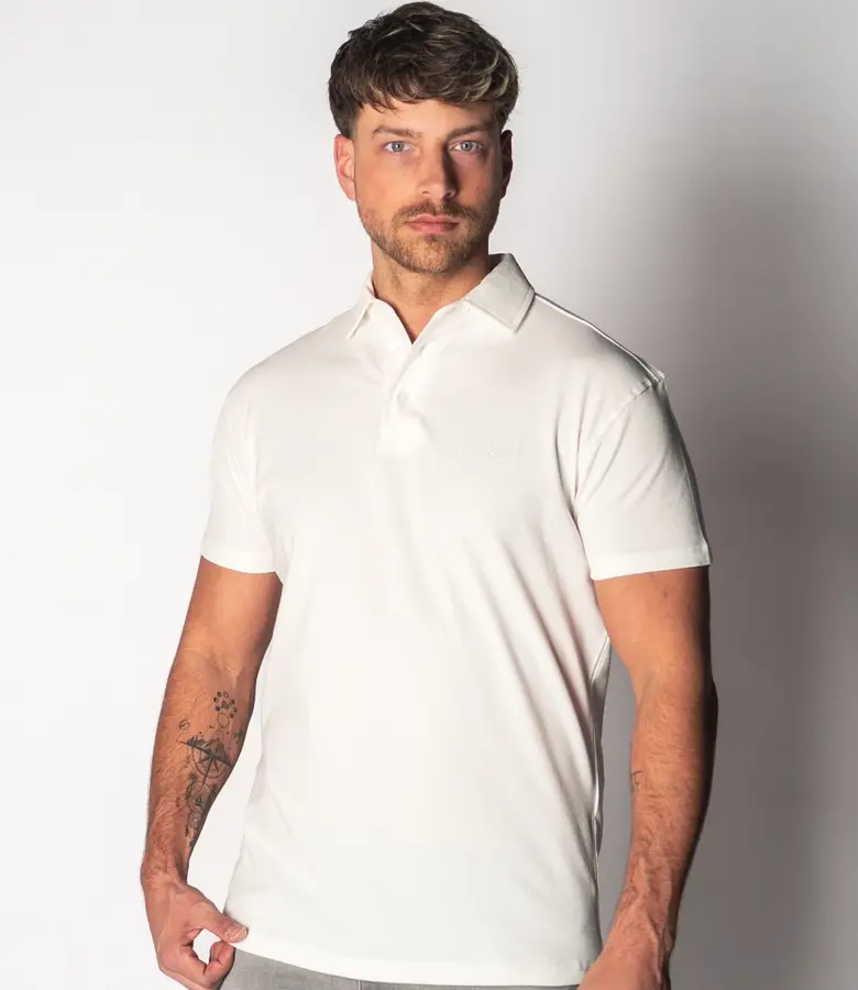 Zumo Slim Fit Polo's TOMMY-NP Cream