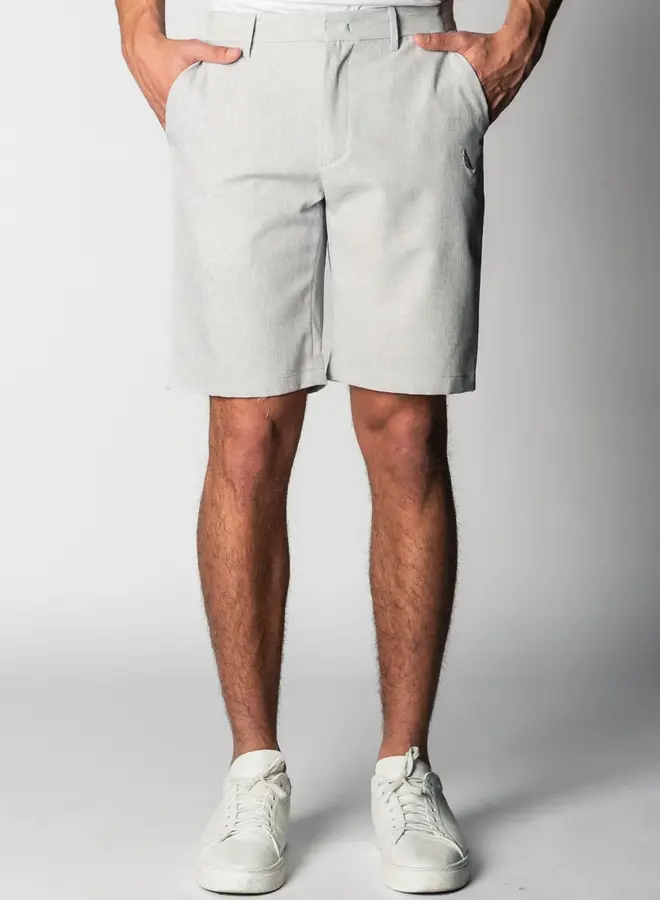 Zumo Slim Fit Shorts BRIDGE GreyWhite